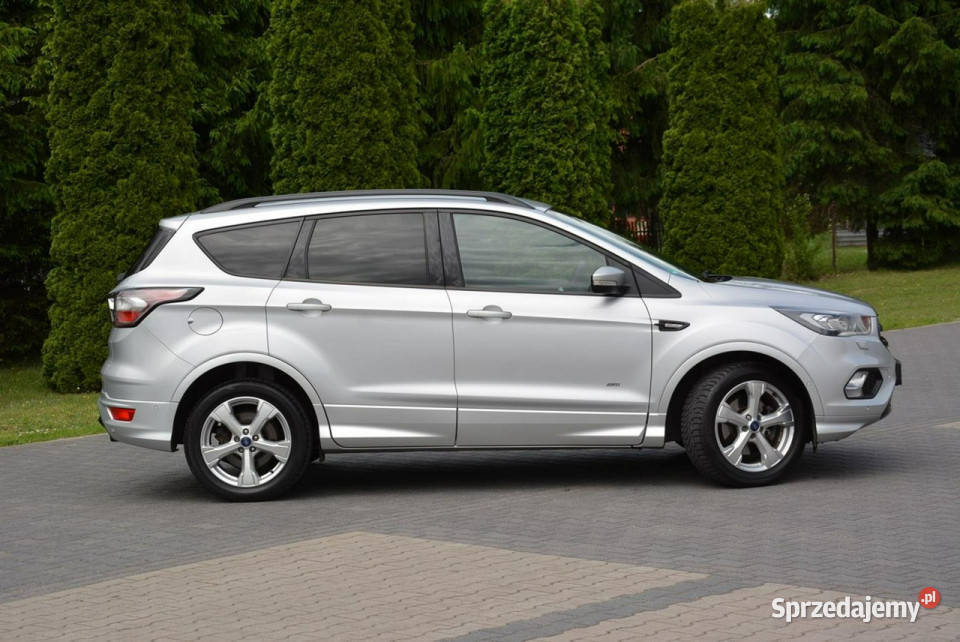 Ford Kuga STLine Ambiente Skóry Czerwona nić ASR (kontrola trakcji) Ostrów Mazowiecka