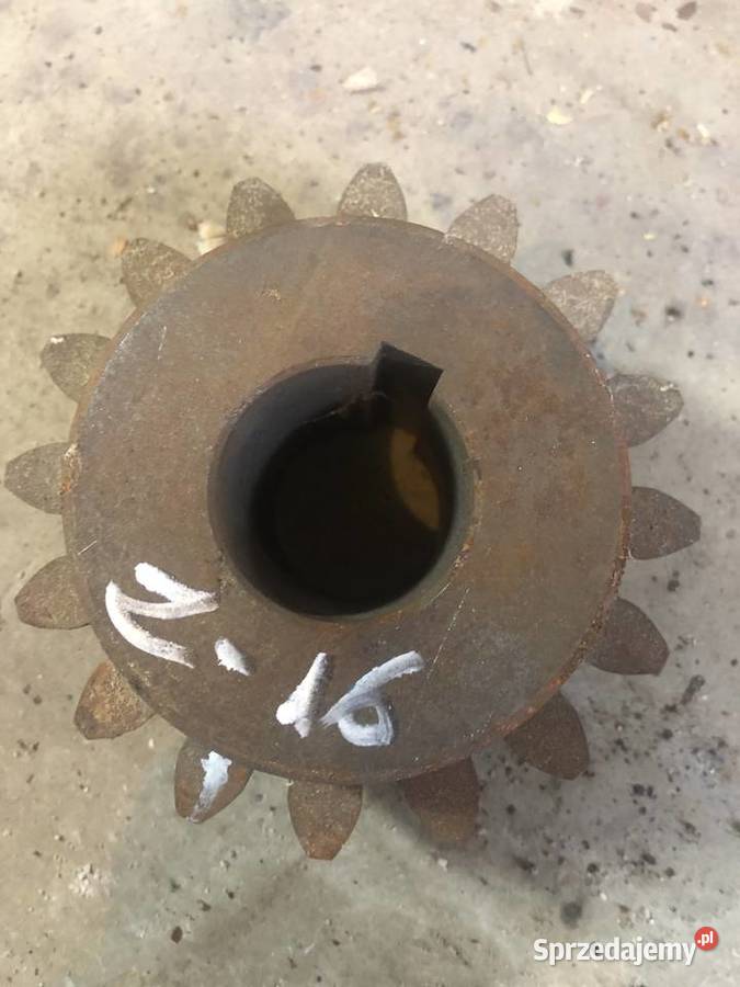 zębatka Z 16 śr otworu 45mm do BMK 500 Biznes i Przemysł Stanowice