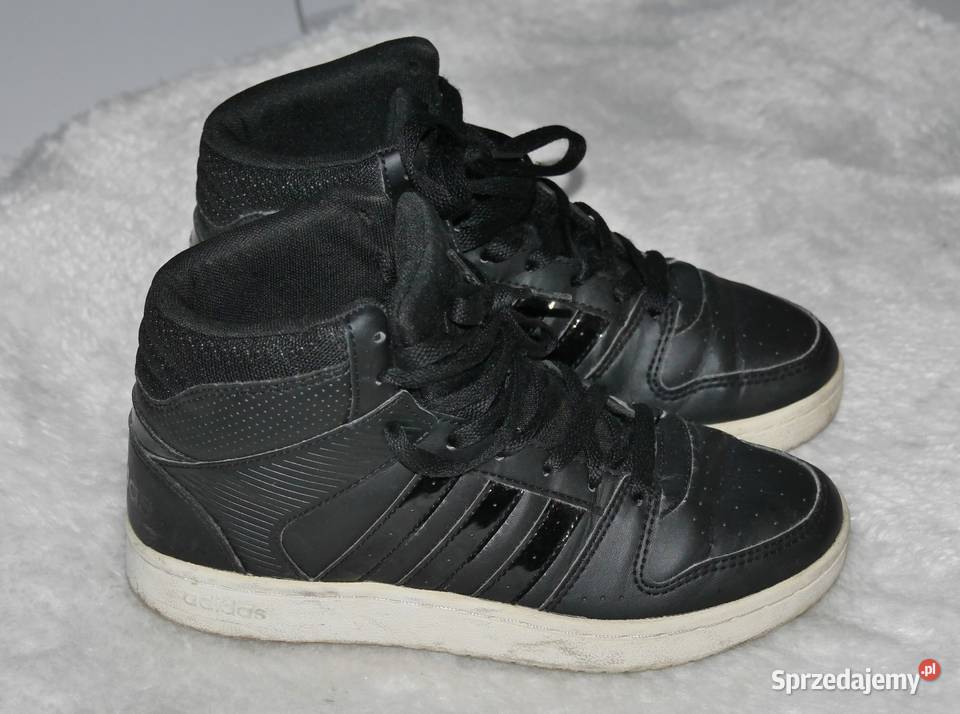 Buty Adidas Neo B74435 Vs Hoopster Mid W 365 czarny Wrocław sprzedam