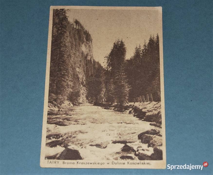 Pocztówka Tatry Brama Kraszewskiego Starocia mazowieckie Warszawa