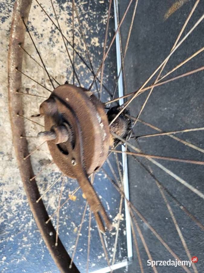 STARE KOŁO ROWEROWE MOTOROWEROWE MOPED śląskie Rybnik