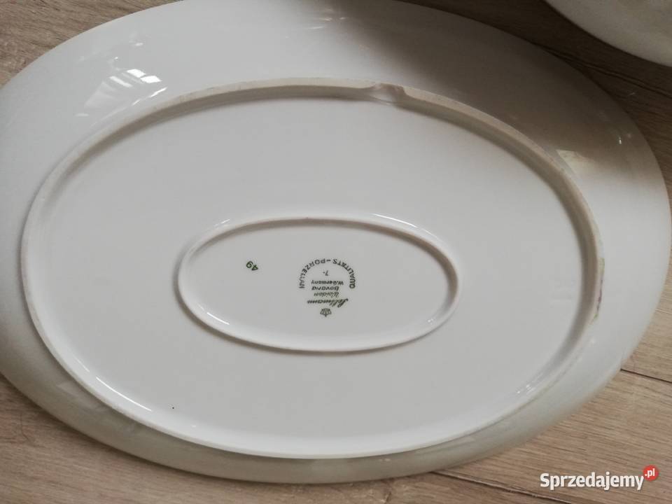 Waza i półmisek sygnowana porcelana Seltmann Gorlice
