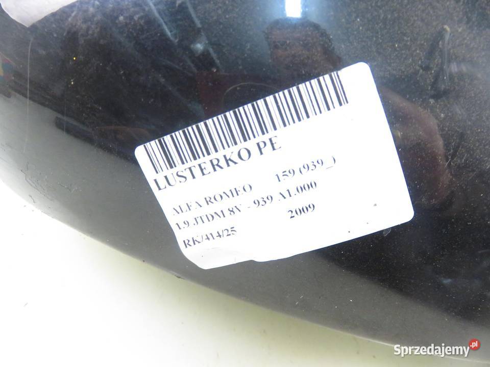 LUSTERKO PRAWE ALFA ROMEO 159 939 876 sprzedam