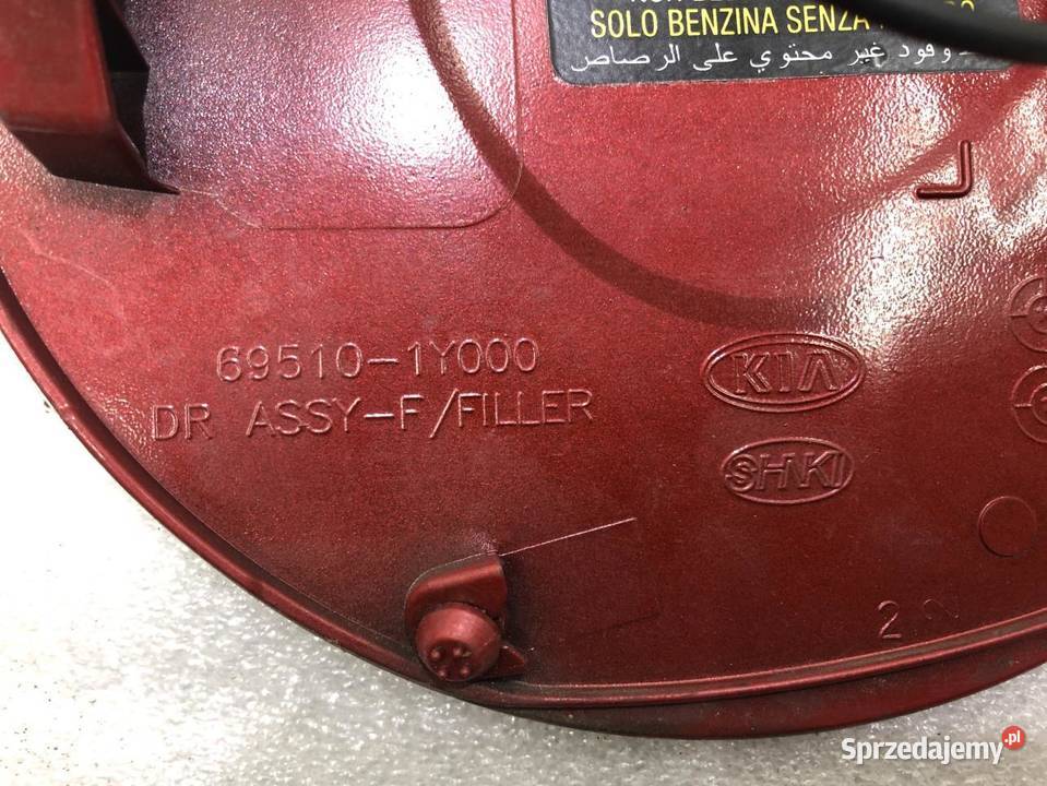 KLAPKA WLEWU PALIWA KIA PICANTO II 695101Y000 osobowe
