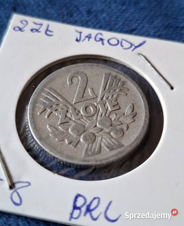 2 złote z okresu PRL z 1958 Jagody
Pierwszy Wejherowo