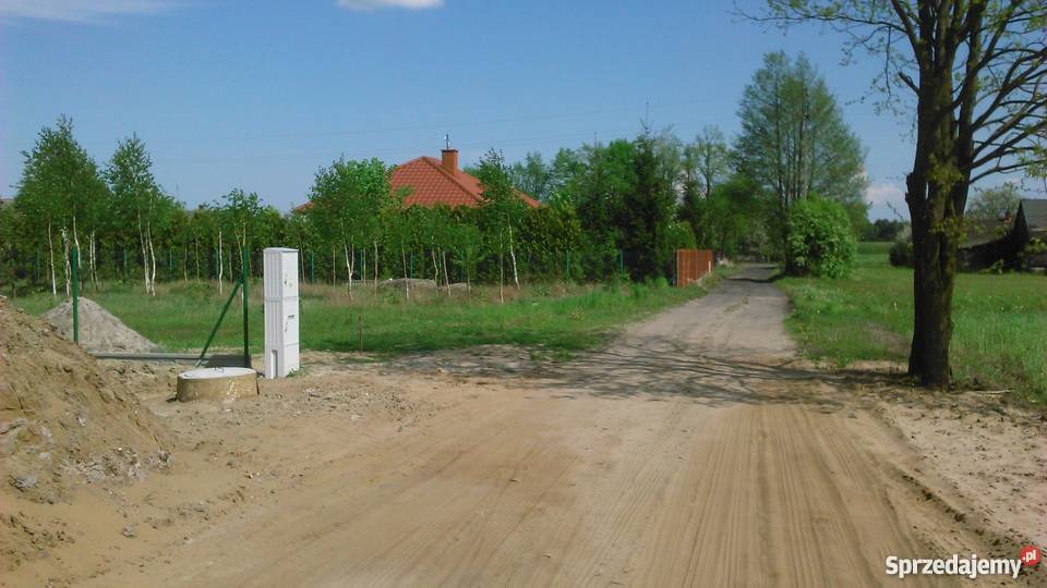 Działka budowlana Tomaszów Maz Ciebłowice Duże 25m Ciebłowice Duże