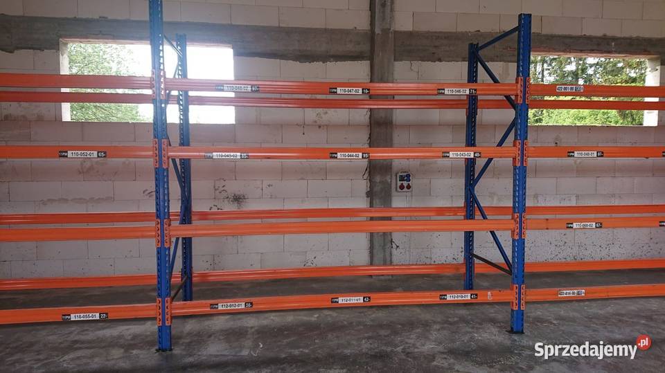 Regały magazynowe paletowe przemysłowe nowe H270 małopolskie Wieliczka sprzedam