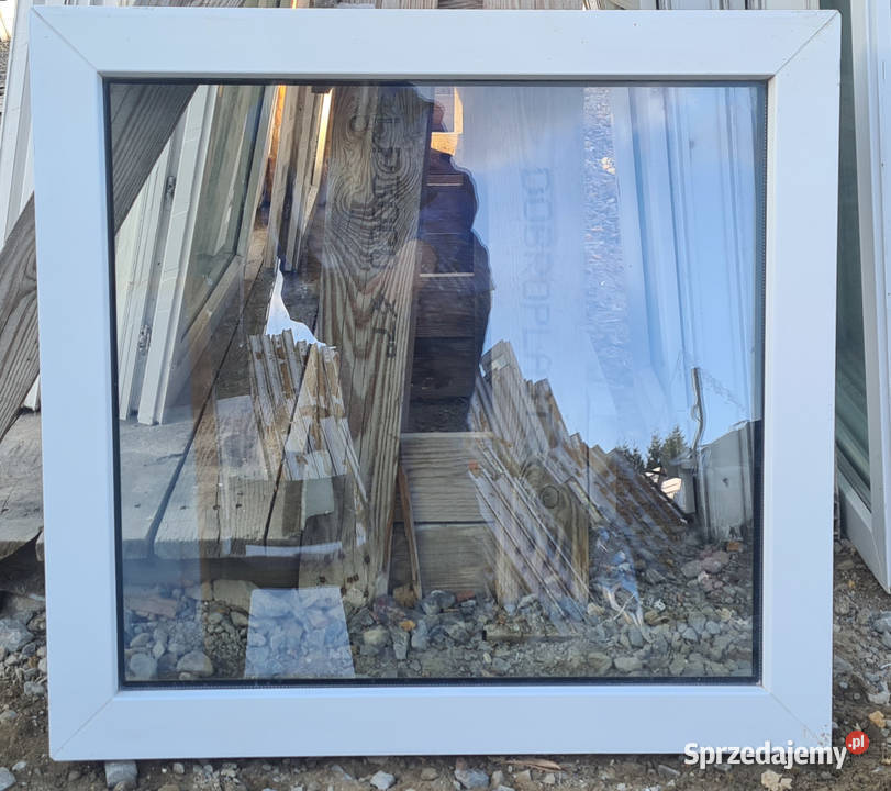 OKNA KacprzaK Witryna 74X72 FIX Używany PCV lubelskie Lublin sprzedam