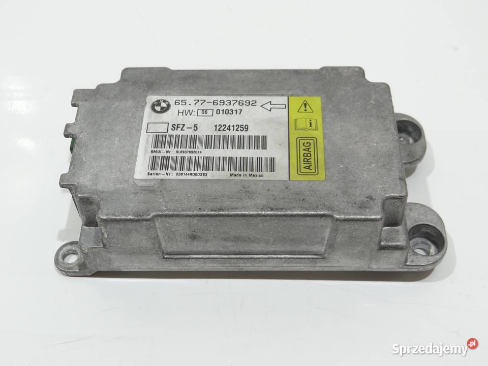 MODUŁ PODUSZEK AIRBAG BMW E60 E61 6946388 Poduszki powietrzne lubelskie Strzyżewice