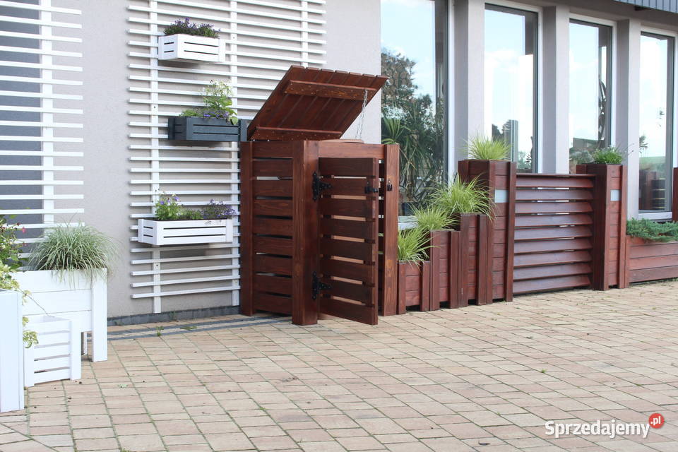 Obudowa kosza na śmieci 120240 L SUROWA Warszawa