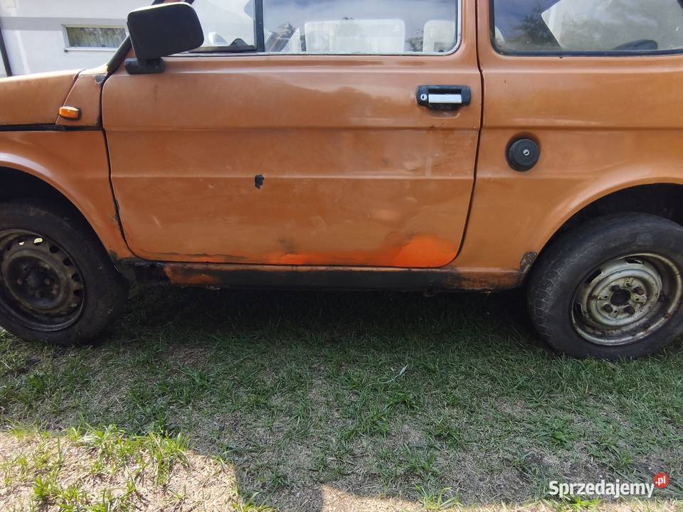 Fiat 126p nieuszkodzony łódzkie Wartkowice