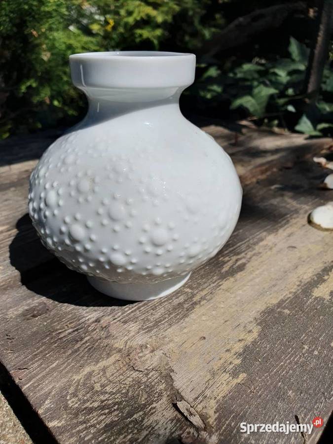 Winterling porcelanowy wazon Porcelana i szkło śląskie Myszków