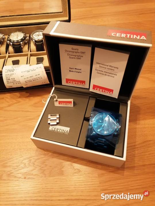 Zegarek Certina DS Podium Big Size GMT mazowieckie Otwock sprzedam