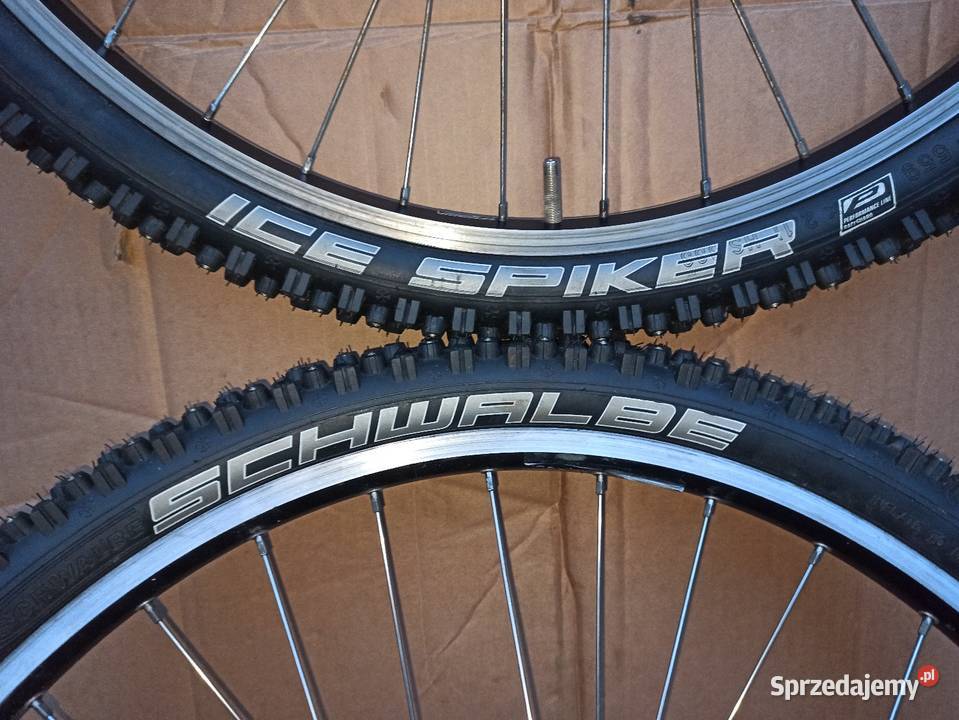 Koła do górala 26 x2 1 kolce Szwalbe ICE SPIKER Wałcz