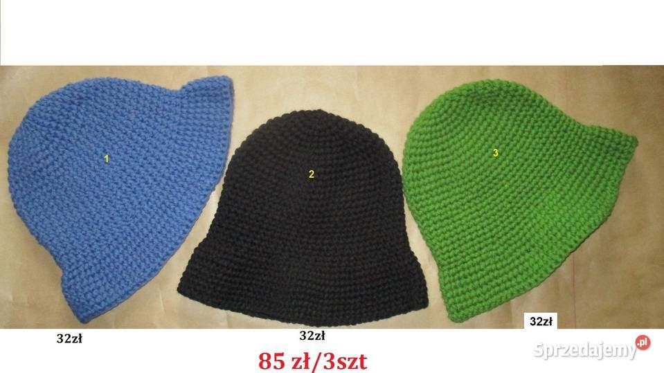 Kapelusz melanż bordo czerń beż kapelusz Galanteria i dodatki