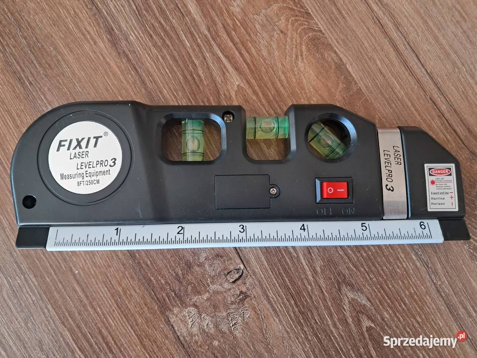nowa poziomica level pro3 laser 3w1 poziomica Sandomierz