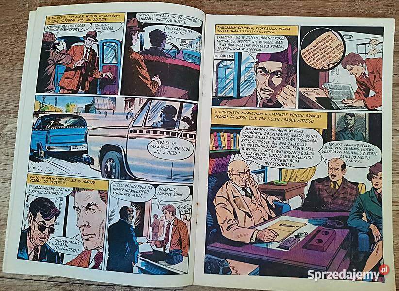 Kapitan Klos 8 Cafe Rose wydanie II 1986 r Ostrów Wielkopolski sprzedam