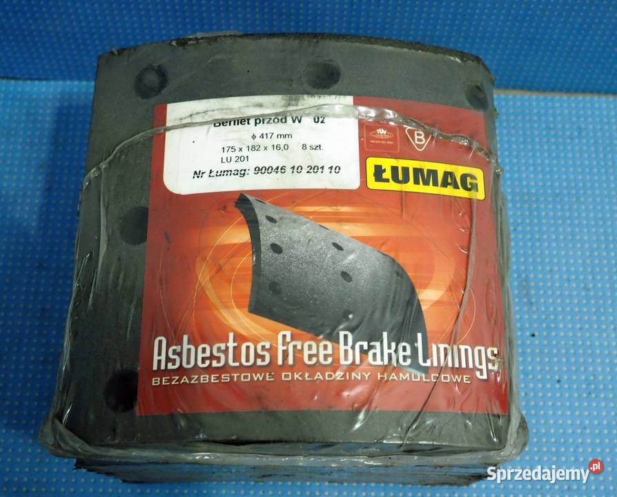 Okładziny hamulcowe 17518216 Włocławek