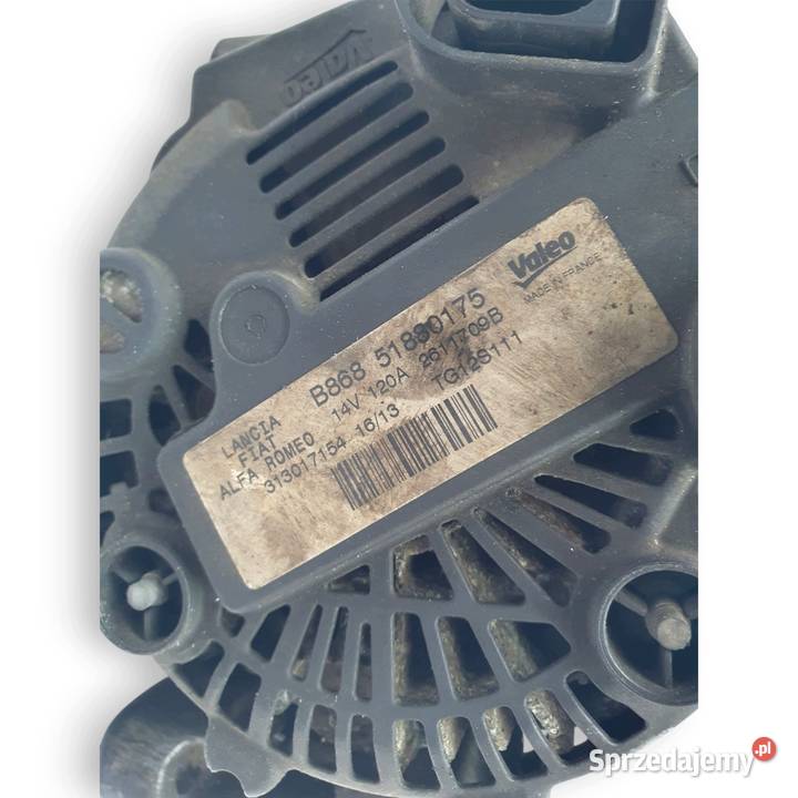 ALTERNATOR Fiat 500 Lancia Ypsilon Alfa Romeo 13