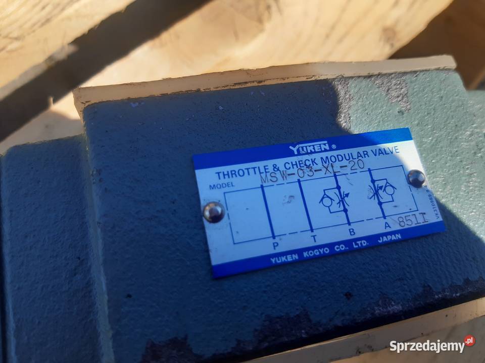 Elektrozawór Yuken MSW03XL20 Perzów sprzedam