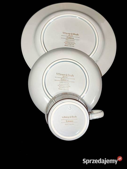 Zestaw kawowy trio VilleroyBoch Dalarna sprzedam