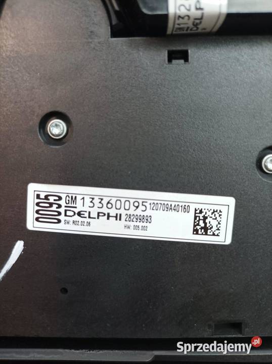 PANEL STEROWANIA ANTENA KEYLESS WZMACNIACZ