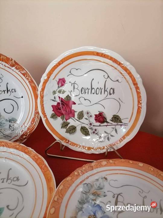 Talerz Patera Ozdobna Barbórka Wawel PRL Wałbrzych