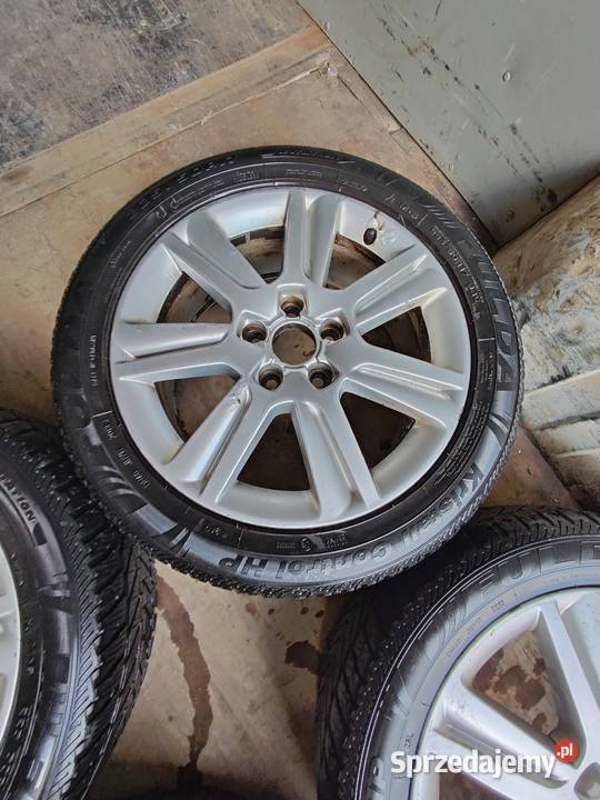 Audi a4 r17 orginalne alufelgi z oponami Ciechanów