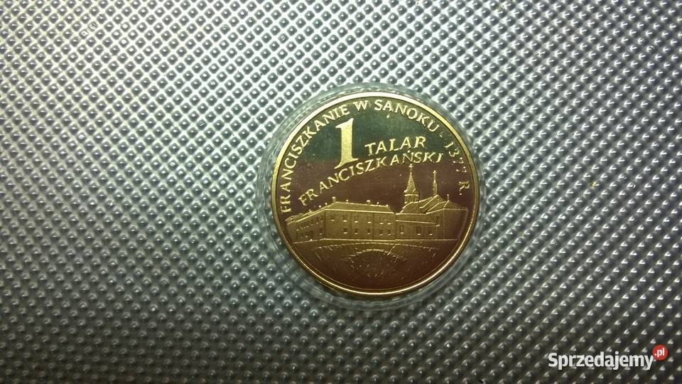 moneta 1 talar franciszkański mosiądz 2011r Numizmatyka Warszawa sprzedam
