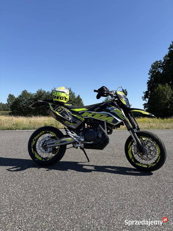 KTM 690 SMC EVO II SUPERMOTO AKRAPOVIC KATA2 31500km łódzkie Pabianice