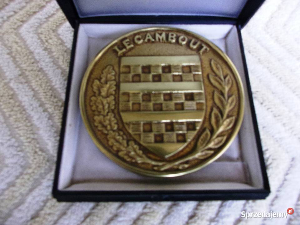 Duży Medal Francuskiego Miasta Le Cambout 168 g Warszawa