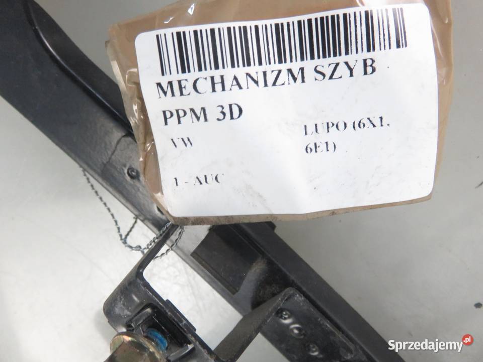 PODNOŚNIK SZYBY PRAWY 3D VW LUPO 6X0837402