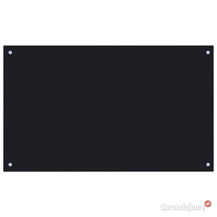 vidaXL Panel ochronny do kuchni czarnySKU249492 Pozostałe mazowieckie Warszawa