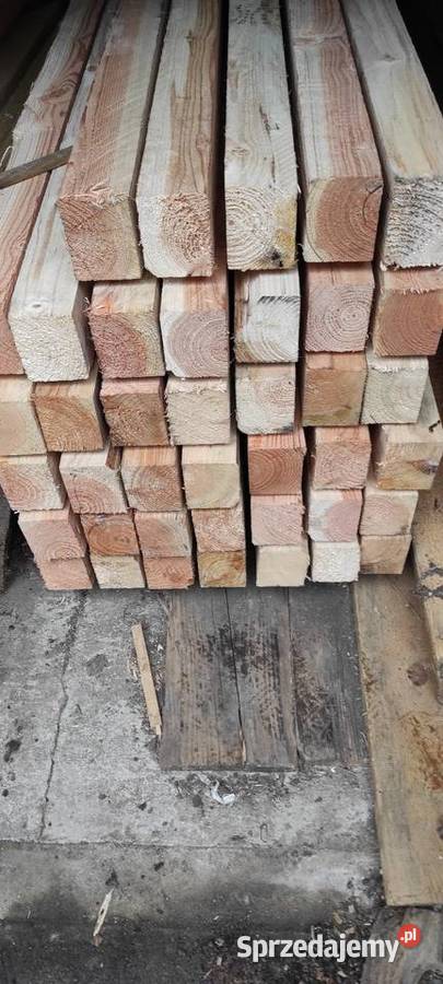 Kantówki drewniane 7x9x240 sztukę śląskie Czerwionka-Leszczyny