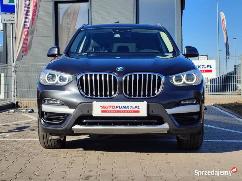 BMW X3 2021r Skóry 4x4 190 Ambient LED FV23 Rok produkcji 2021 Poznań sprzedam