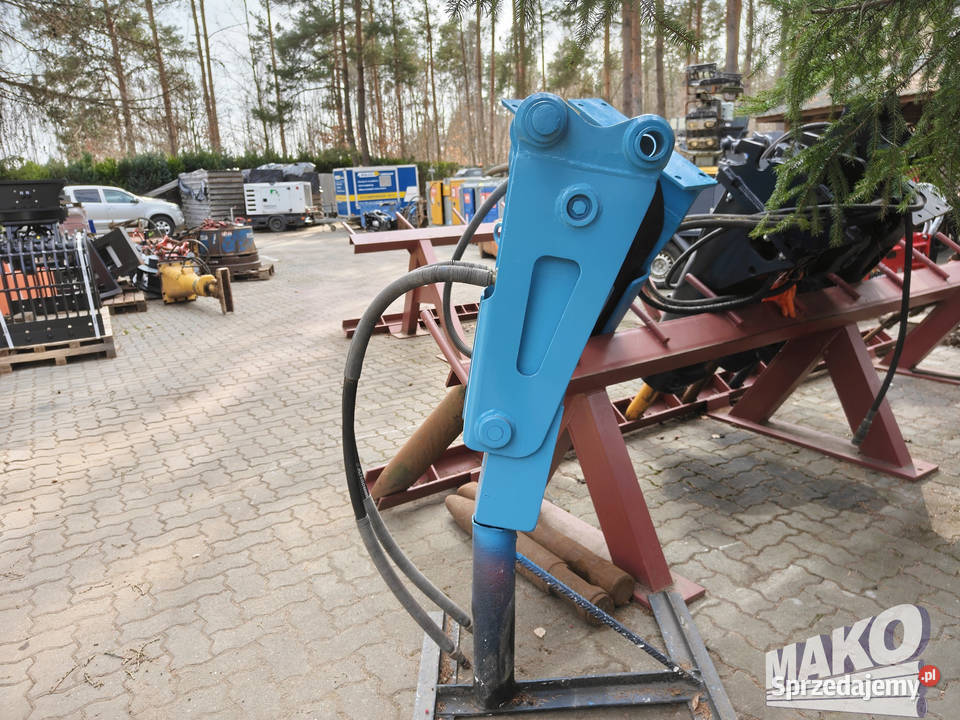 Młot hydrauliczny Krupp HM85 143 do koparki Grot Ostrowiec Świętokrzyski