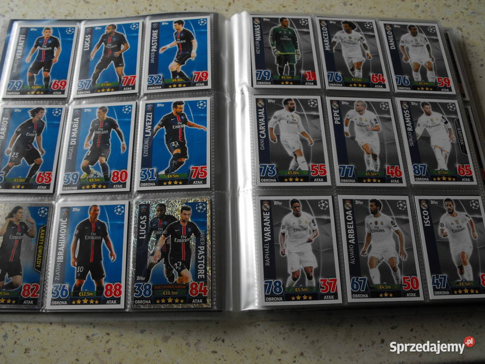 Kompletny album 500 kart topps CHL 20152016 Częstochowa