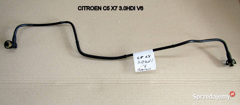 PRZEWÓD PRZELEWOWY CITROEN C5 X7 30HDI V6 Mysłaków