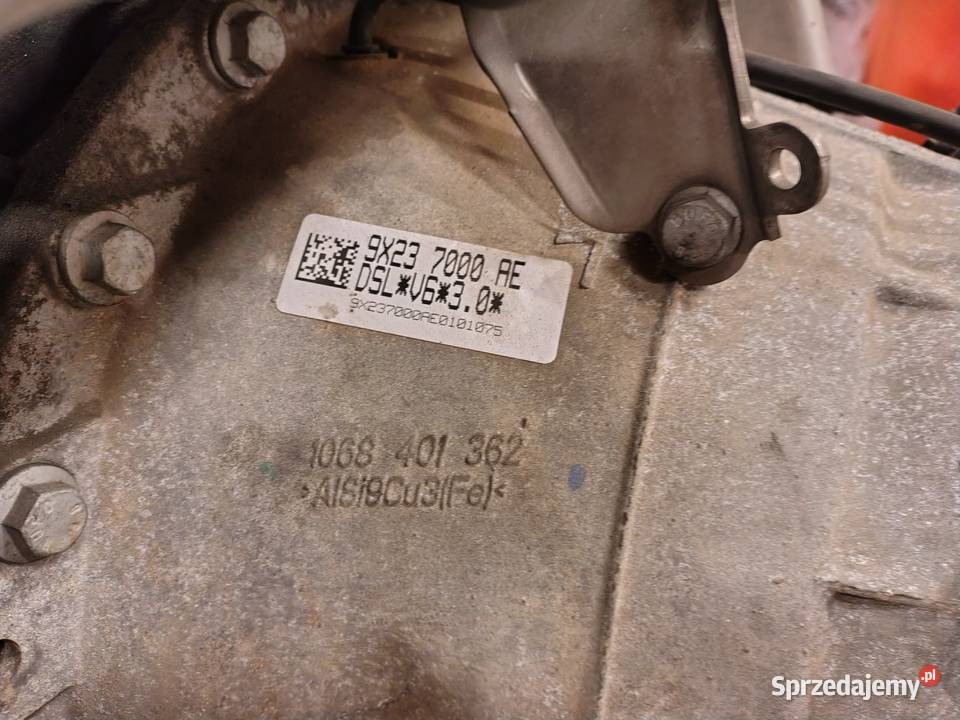 Silnik Skrzynia biegów jaguar xf 30 Rok produkcji 2010