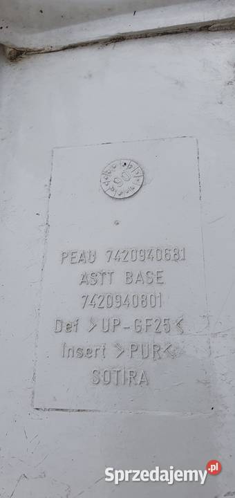 SPOILERY ZAKABINOWE DAF LF SPOILER OWIEWKI ciężarowe Bieleń