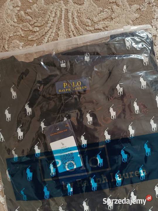 Tshirt męski Ralph Lauren Monogram rozmiar XXL Ralph Lauren Odzież codzienna Białystok