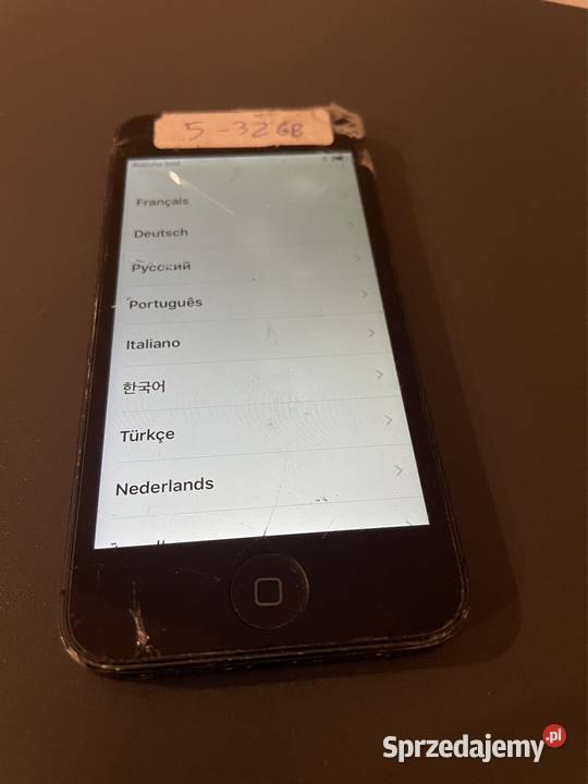 iPhone 5 32GB A1429 uszkodzony na części Apple / iPhone lubuskie