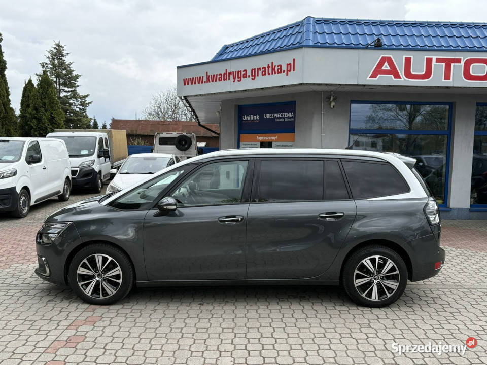 Citroen C4 Grand Picasso Rezerwacja II 2013 ogranicznik prędkości