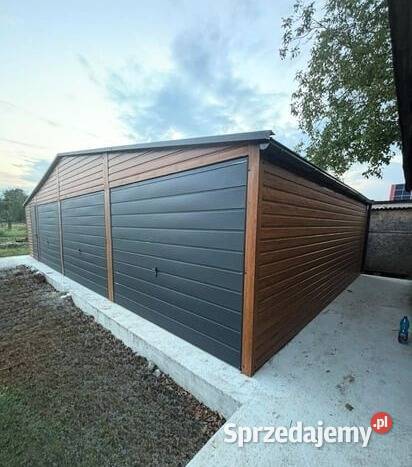Garaż blaszany 11x6 drewnopodobny Kraków sprzedam
