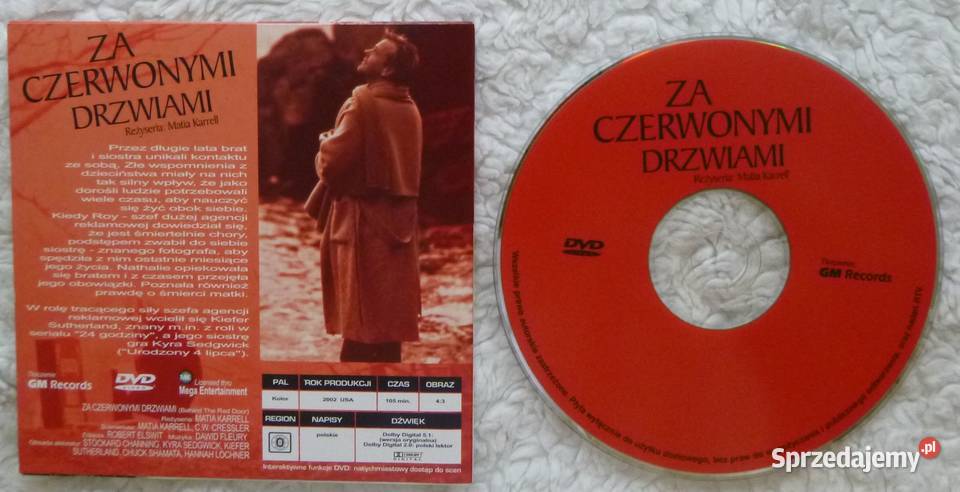 Film DVD czerwonymi drzwiami z gazety Filmy Warszawa sprzedam