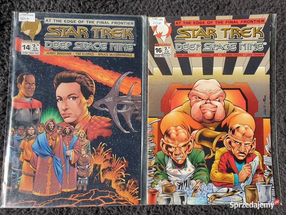 Star Trek Deep Space Nine kolekcja 18 komiksów Rok wydania 1993 Gdynia