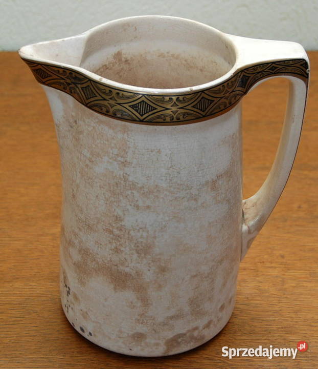 Rzadki antyczny dzbanek stary dzban do mycia Warszawa