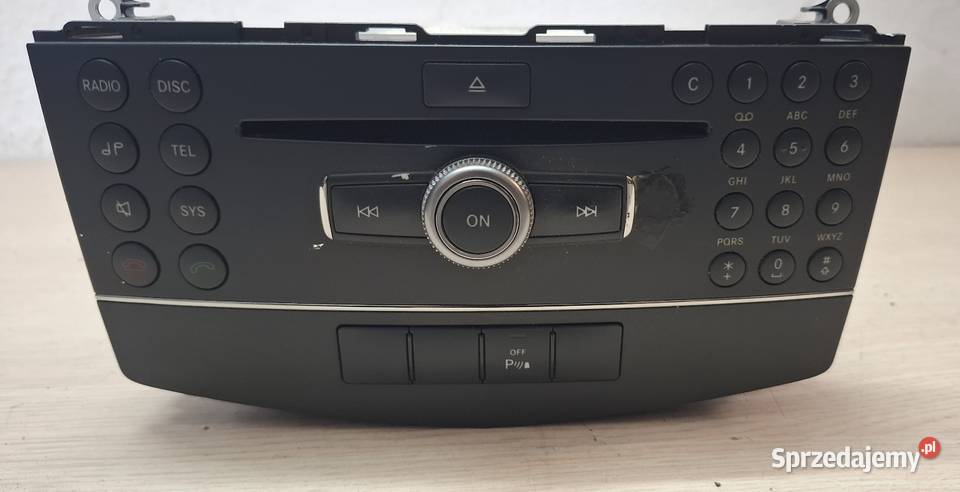 Radio Oryginalne Mercedes W204 Sandomierz