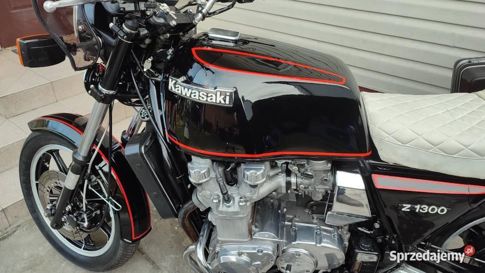 Kawasaki Z 1300 KZ Szesciocylindrowy klasyk Rudnik nad Sanem