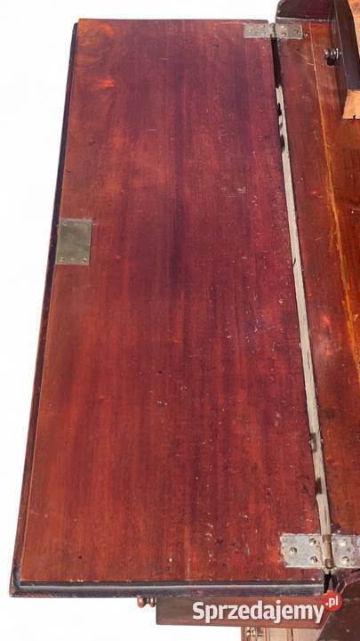 Stary angielski sekretarzyk z witryną antyk zachodniopomorskie sprzedam